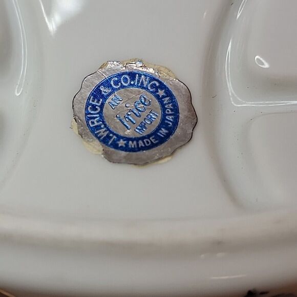 Vintage Porcelain Toothbrush & Paste Holder Japan - Picture 7 of 7